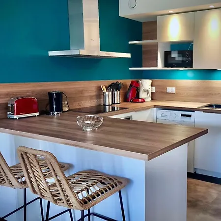 Le Nautilus-chaleureux Appart-terrasse Et Parking *