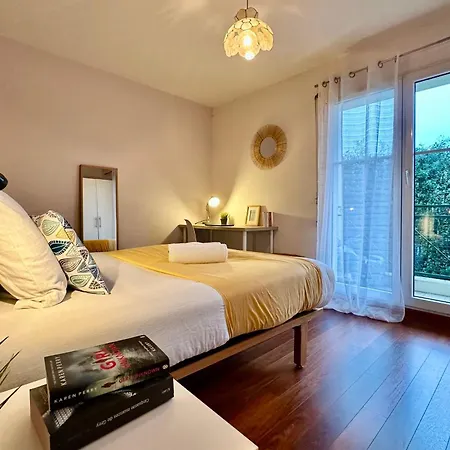 Le Nautilus-chaleureux Appart-terrasse Et Parking Нант